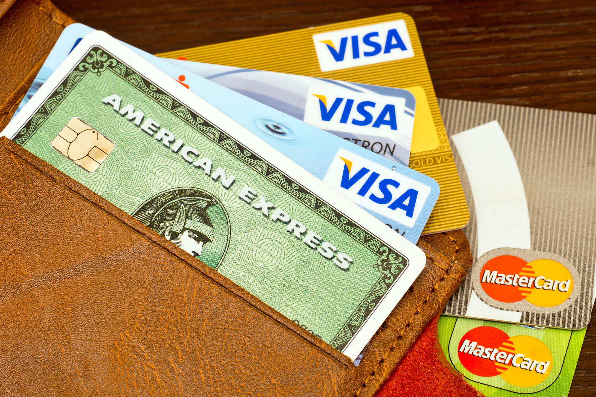 Credit Card in Wallet